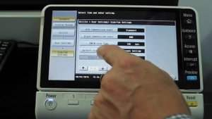 Konica Minolta bizhub: How to Modify Default Scan Settings