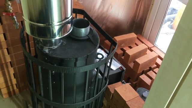 Услада 20С. Обвязка и первая протопка. смотреть онлайн