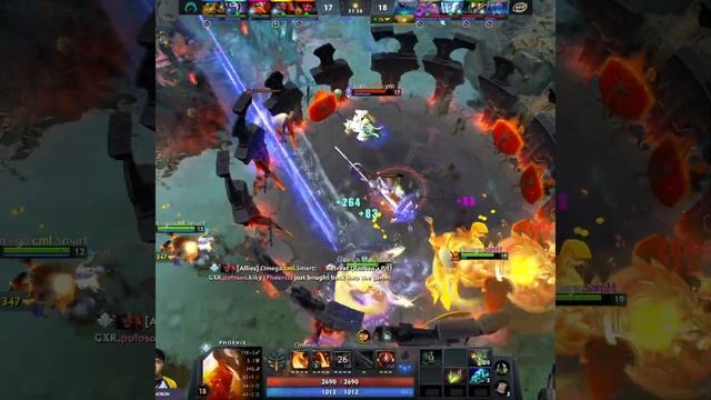 Galaxy Racer vs Omega Esports | The Intenational 10 Qual