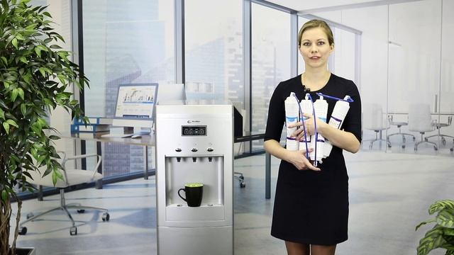 Проточный кулер - пурифайер WiseWater 307 смотреть онлайн