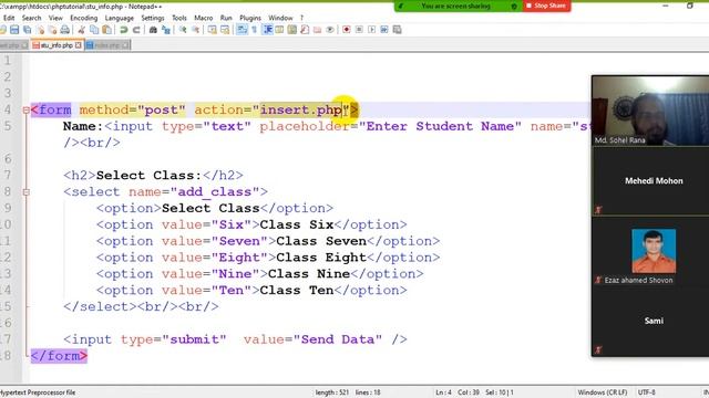 Class-18 How to Delete Data from MySQL Database Table Using PHP. смотреть онлайн