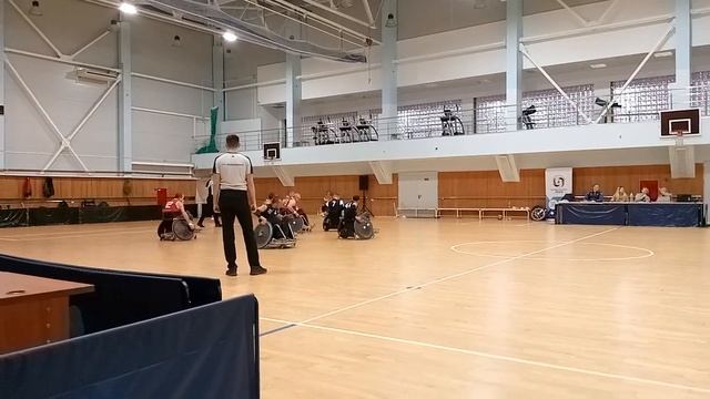 Регби на колясках. Владивосток - Крым. 2 тайм.2. 27.10.2023 смотреть онлайн