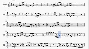 Flute Sheet Music: How to play Samba Pa Ti by Carlos Santana