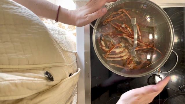 Лобстер ?по- гречески/ можно замороженный/ Как приготовить смотреть онлайн