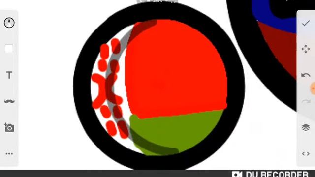 How to drawing slavic countries in Countryballs #1 Russia, Ukraine and Belarus