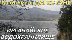 Рыбалка на ИРГАНАЙСКОМ ВОДОХРАНИЛИЩЕ напротив посёлка Шамилькала в ДАГЕСТАНЕ.