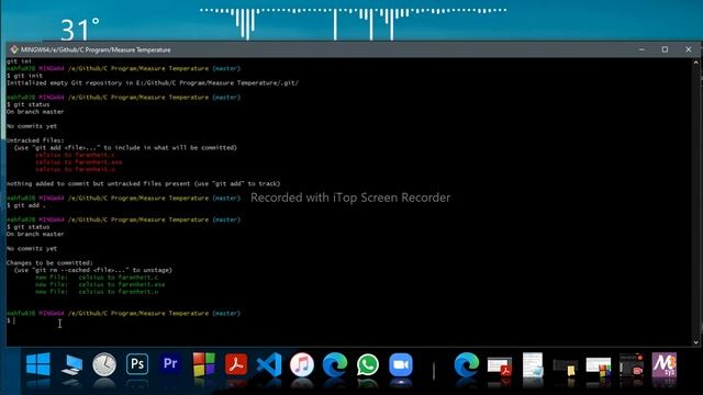How to Upload files to Github through Git Terminal || Git Bash Terminal || Git Repository
