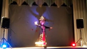 Башкирский танец с самоваром.