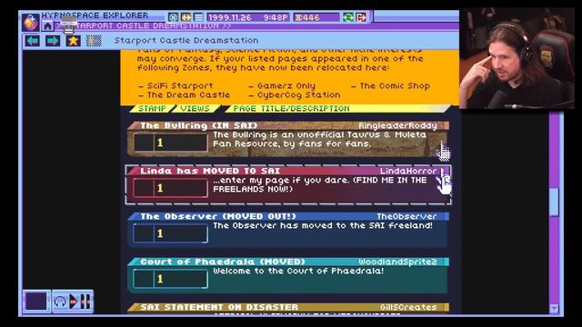 *Hacker voice* "I'm in." [Hypnospace Outlaw - Part 3] смотреть онлайн