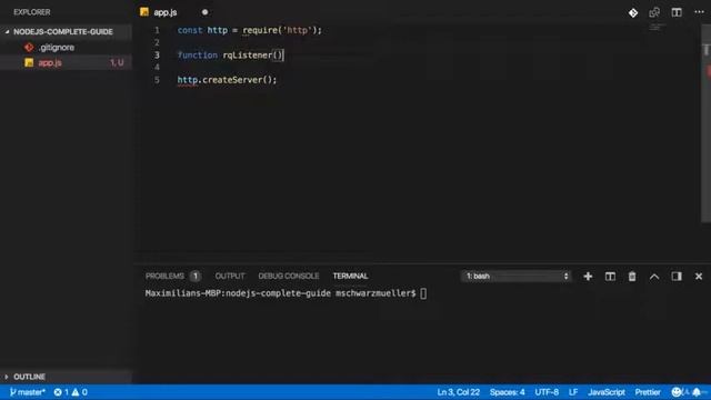 Creating a Node Server || Node.JS || JavaScript Frame Work
