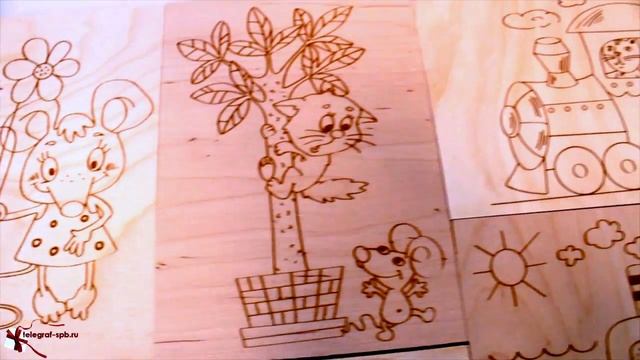 Доски для выжигания (10 штук, уровень: новичок) смотреть онлайн