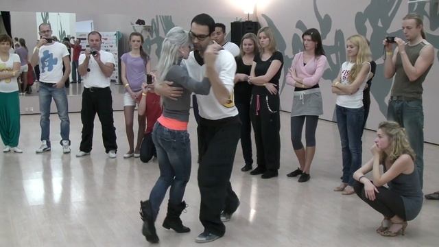 Sara Lopez (Madrid) & Ilya Subachev (Moscow) - Kizomba Workshop смотреть онлайн