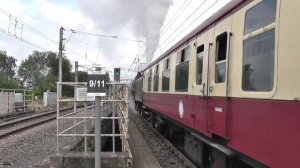 60103 Flying Scotsman 48151 70000 Britannia & 45699 Galatea with charter trains 7th-11th July 2019