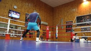 Тренировка Макса Бурсака. Бой с тенью