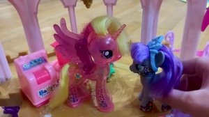 My little pony. Часть 4. Пони в отеле. Необычная игрушка . Путешествие продолжается.