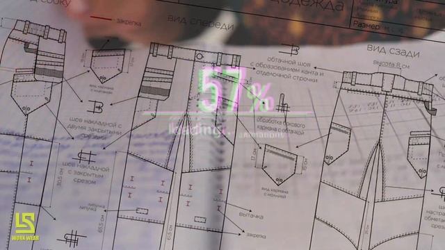 В чем работать плиточнику? Спецштаны.