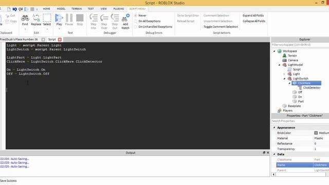 ROBLOX Scripting: Light switch | EASY (Voice) смотреть онлайн