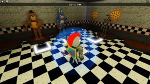 Into The Pit Spring Bonnie and Golden Freddy in Roblox Fazbear Entertainment Revamped