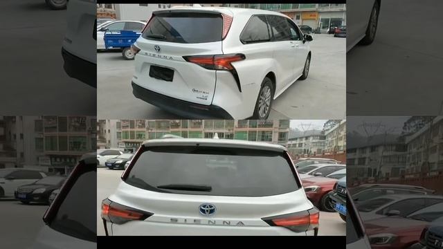 Rear Window Glasses Pillar Light For Toyota Sienna  2022