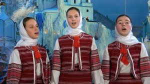 Колядка «Святий вечір». Трио воскресной школы Свято-Георгиевского храма с. Долина