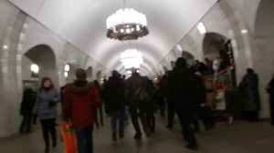 Эскалатор - ст. метро Пушкинская - переход на Чеховскую