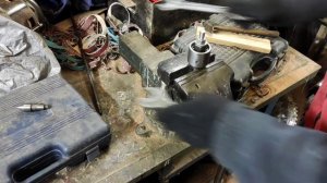 Как  делать ремонт токарного центра.