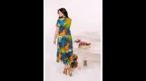 Элегантные платья из белорусского трикотажа для полных дам