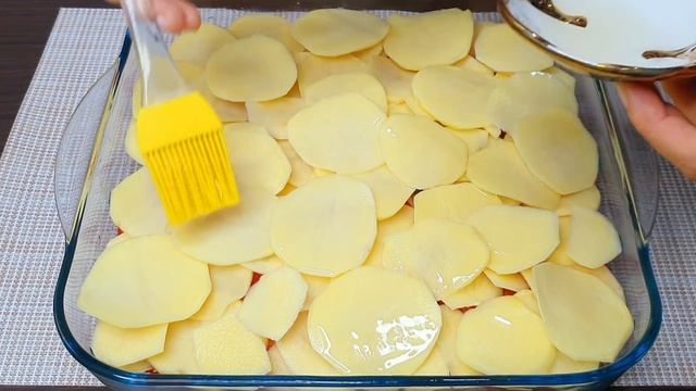 Приготовьте таким образом картошку, результат получается потрясающий и вкусный!Лёгкий,быстрый РЕЦЕП