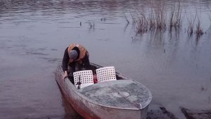 Казанка водомёт, мотор вихрь 30, новая мотоголовка