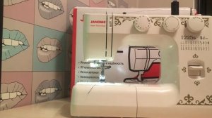 Распаковка – Швейная машина Janome 1225S