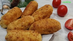 Обалденный рецепт - КАРТОФЕЛЬНЫЕ КОТЛЕТЫ С СЕКРЕТОМ .