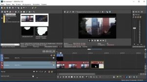 Как сделать появление видео в капле чернил. Vegas Pro 15 ink drop переход