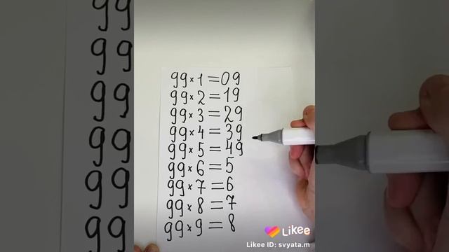 Таблица умнажение До 1,2,3,4,5,6,7,8,9,10