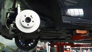 Mercedes Benz W176 A180 rear brake service.