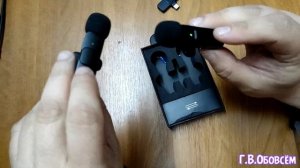Бюджетный микрофон для айфона и телефона (Wireless Lavalier Microphone)!