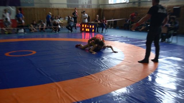 57 кг. Битва за бронзу Галиев(Татарстан)-Вафобеков(Московская обл)Юношеская Спартакиада России 2022г