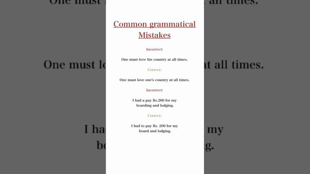 Understand these common grammatical errors related to preposition and parallelism in your sentence!