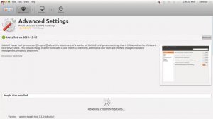 Advance setting for ubuntu