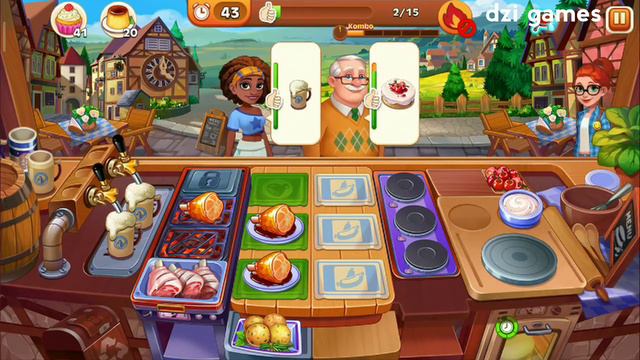 DAPUR FRENZY COOKING MADNESS | GAME ANAK PEREMPUAN MASAK MASAKAN ❤️ смотреть онлайн