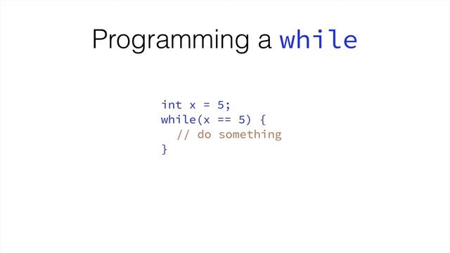 Computer Science for Everyone - 30 - While loops in Java