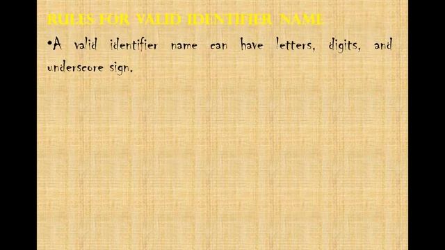 PYTHON for beginners#PYTHON#TUTORIAL#tokens in PYTHON#TYPES of TOKENS in PYTHON#identifiers