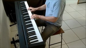 P-35 Piano over 17 - A harmonic Minor Backing Track