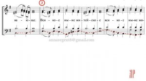 ХЕРУВИМСКАЯ ПЕСНЬ, Донская (Мещевская) - Басовая партия