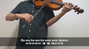 [Project Violin] Ievan Polkka(파돌리기 송) violin cover