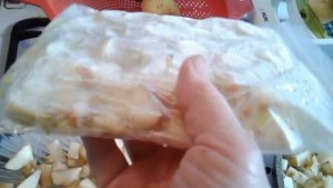 Заморозка груш на зиму для начинки пирогов .