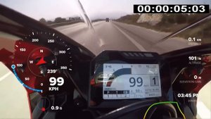 Honda CBR1000RR 2019 Exhaust Sound,Acceleration 0-300km/h,Top Speed and Race