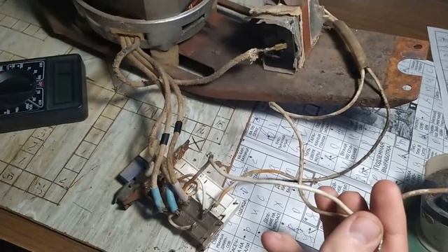 Подключение двигателя от стиралки с 4-ма проводами. смотреть онлайн