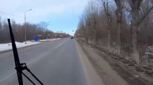 Омск.Вьезд в город по Черлакскому тракту до Черлакской оптовки.