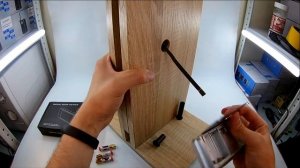 Как установить в дверь видеоглазок PST-3.2