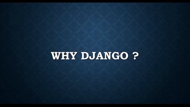 Introduction to django | Django | Python